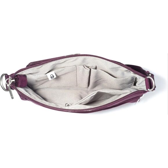 New BAGALLINI Mulberry Securtex Anti-Theft Memento Crossbody Bag - Picture 4 of 4